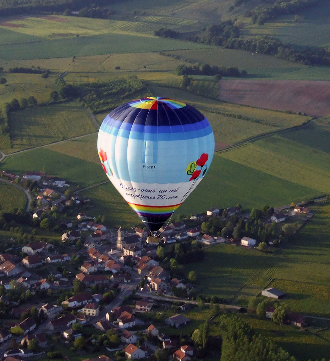 Vol en montgolfière Le Doubs Montgolfières 70